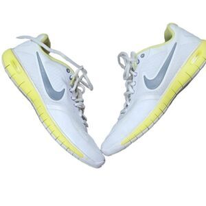 Nike Fly Wire free xt Yellow, Gray & White Athletic Shoes